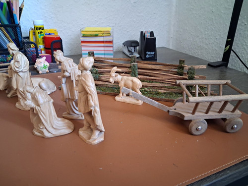 Holz krippenfiguren set - holz, krippenfiguren-set