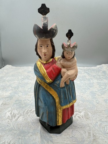 Alte vintage heiligenfigur - alte,