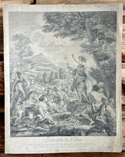 Antike 18jh lithografie - 18jh,