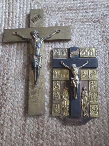 Altes wandkreuz kreuz - a8),