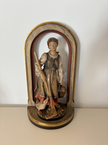 Holzfigur heiligenfigur hl - /,