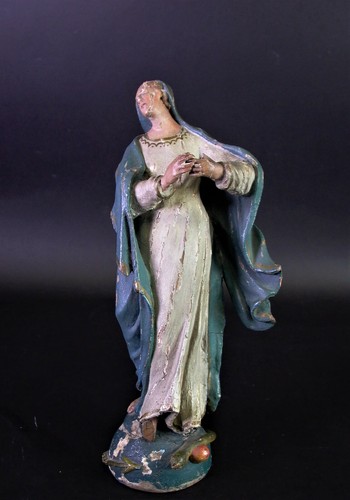 Antike volkskunst schnitzfigur - volkskunst,