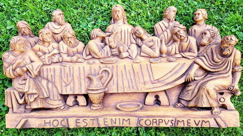 Holz relief das letzte - das,
