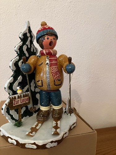 Räuchermann schneeschuhfahrer - räuchermann,