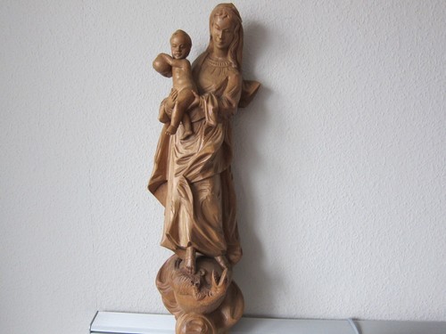 Madonna mit kind holz - mit,