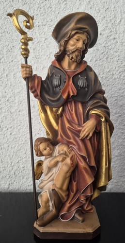 Rochus mit engel 30 cm - mit,