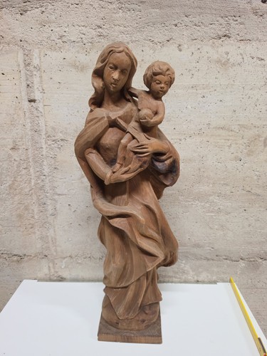 Madonna mit kind - mit, holz