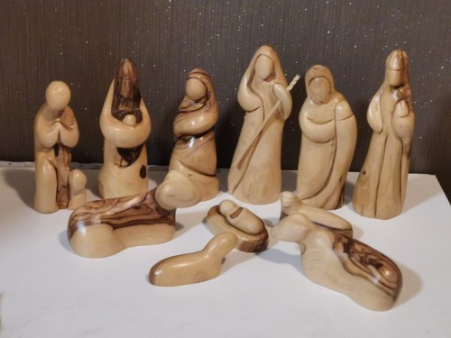 Krippenfiguren set 11 - 13,