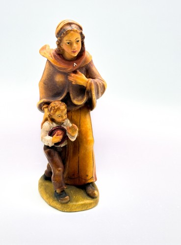 Krippenfigur frau mit kind - frau,