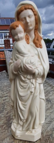 Madonnenstatue mit kind - madonnenstatue,