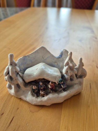 Miniatur weihnachtskrippe - miniatur,