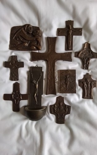 Religiöse bronzen kreuze - religiöse,