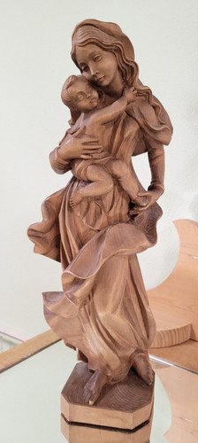 Madonna mit jesuskind holz - mit,