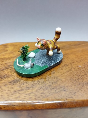 Hubrig katze mit maus - katze,