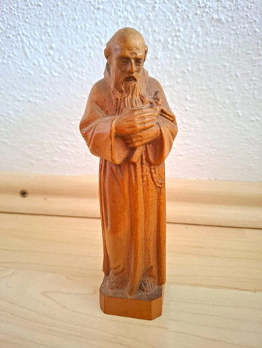 Holzfigur mönch sakralkunst - mönch,,