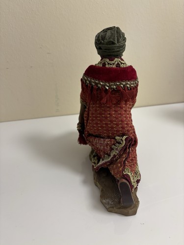 Krippenfigur knieender hirte - krippenfigur,