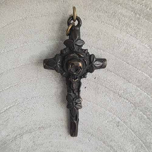 Antikes bronze kreuz - bronze,