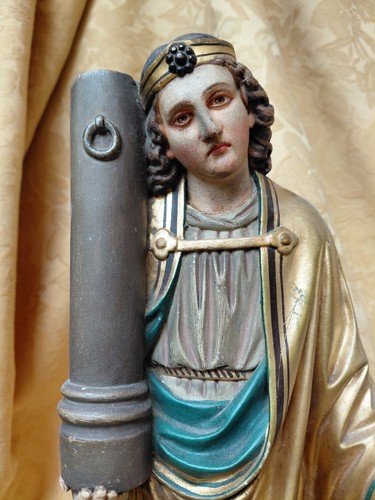 Engel mit arma christi - christi, holz