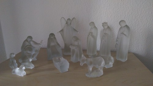Glaskrippe noel - glaskrippe, –