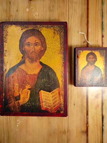 Ikone christus divine - christus, „divine