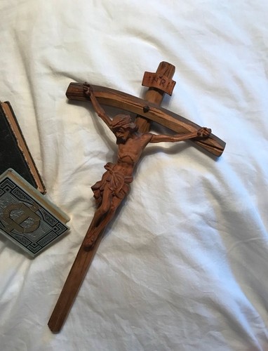 Holz kruzifix wandkreuz mit - holz,