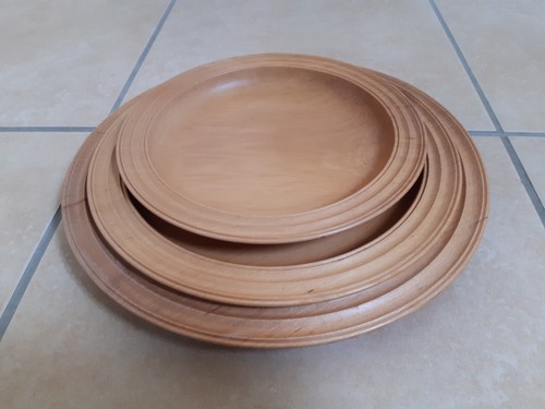 Set holzteller geno - set, geno-holz