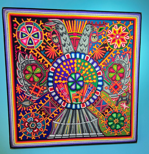 Huichol garnbild - huichol, –