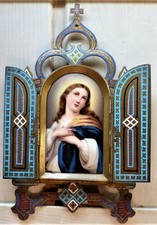 Ölgemälde Reisealtar mit