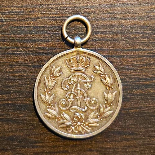 Friedrich august medaille - august,