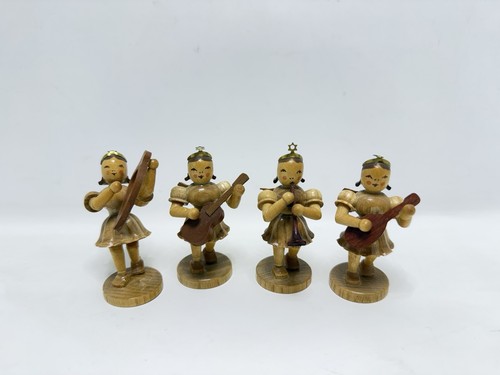 Alte holz engel musizierend - alte,